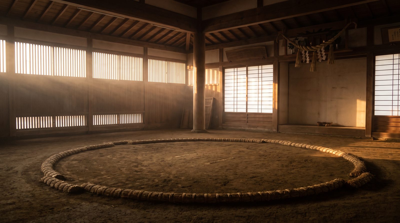 Sumo stable row in Ryogoku, Tokyo