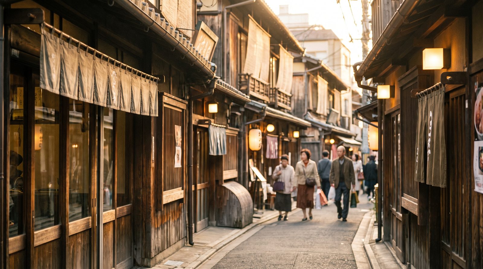 The Yuyake Dandan steps overlooking Yanaka Ginza shopping street, Tokyo